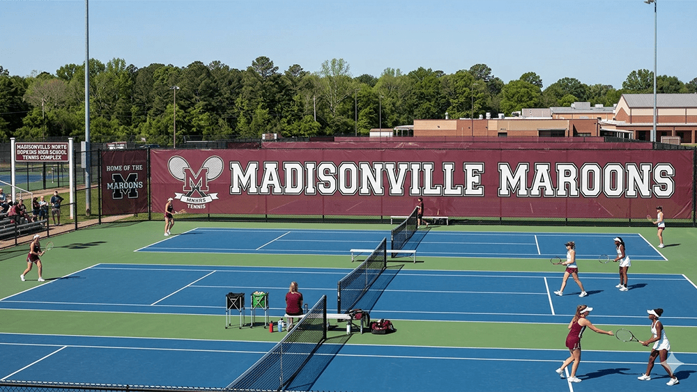 Madisonville Netters Sweep Matches from Lyon | Your Sports Edge 2021