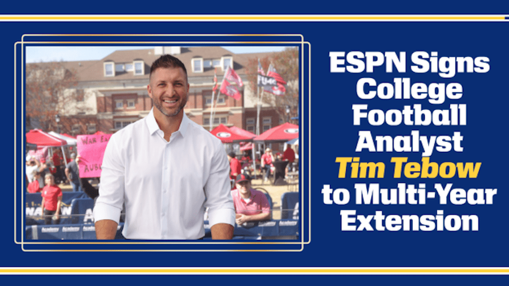 ESPN, Tim Tebow Agree on Multi-Year Contract Extension