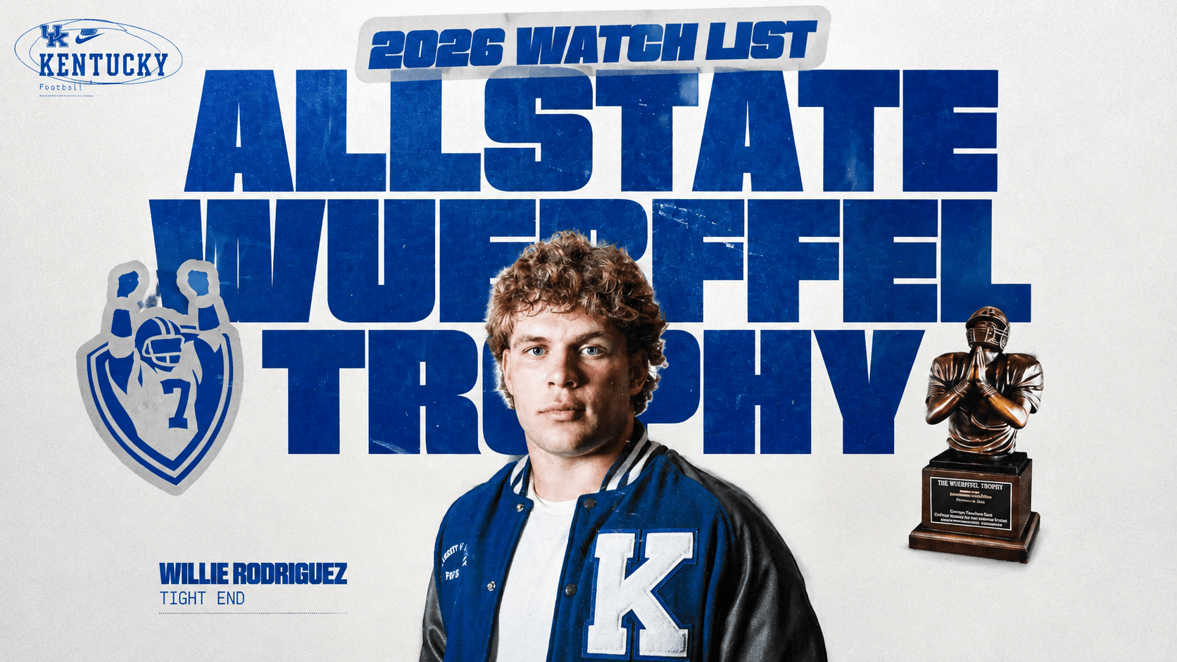 Willie Rodriguez Earns Spot on Allstate Wuerffel Trophy Watch List