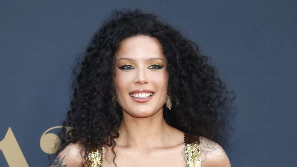 Halsey at the Los Angeles premiere of 'MaXXXine' held at the TCL Chinese Theater in Hollywood^ USA on June 24^ 2024.