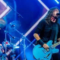 Dave Grohl; Concert of Foo Fighters at the Pinkpop Festival^ The Netherlands