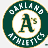 Oakland Athletics logo. MLB baseball team