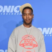 Kid Cudi arrives for ‘Sonic 2’ Hollywood Premiere on April 05^ 2022 in Westwood^ CA