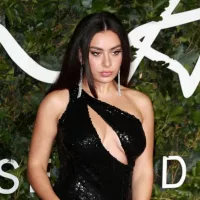 Charli XCX arrives at The Fashion Awards 2021 at Royal Albert Hall in London^ England. November 29^ 2021
