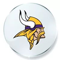 NFL Logo and Minnesota Vikings vector logo on white background.