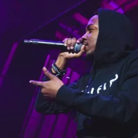 Kendrick Lamar in concert. Rochester^ Michigan - April 13 2013