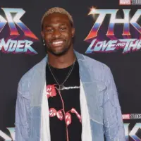 DK Metcalf arrives for the ‘THOR: Love and Thunder’ World Premiere on June 23^ 2022 in Hollywood^ CA