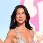 Dua Lipa arrives for ‘Barbie’ World Premiere on July 09^ 2023 in Los Angeles^ CA