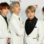 SUGA^ Jin^ J-Hope^ RM^ Jimin^ and Jungkook of BTS arrives for the KIIS FM's iHeartRadio Jingle Ball at the Forum Los Angeles in Inglewood^ CA Los Angeles^ California / USA - December 6 2019