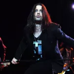 Myles Kennedy^ during show^ at Fundição Progresso in the city of Rio de Janeiro^ Brazil on April 6^ 2011