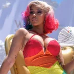 Cardi B attends the WEHO Pride Parade in West Hollywood on Sunday June 5^ 2022.