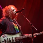 Robert Smith of the Cure in concert at Kaseya Center Miami. MIAMI^ FLORIDA - JULY 01^ 2023