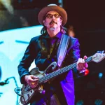 Les Claypool of Primus performs onstage at AT&T Center Grounds. SAN ANTONIO^ TX / USA - SEPTEMBER 22nd^ 2018