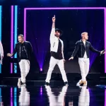 Backstreet Boys perform at the 2019 iHeartRadio Music Festival. Las Vegas^ NV^ USA - September 20^ 2019