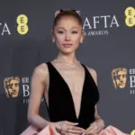 Ariana Grande attends the 2025 EE BAFTA Film Awards at The Royal Festival Hall. London^ England^ UK - February 16^ 2025