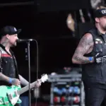 Singer Joel Madden of Good Charlotte in concert at the annual Sziget Festival in Budapest^ Hungary^ on Thursday^ August 11^ 2011. BUDAPEST^ HUNGARY - AUG 11