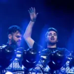 The Chainsmokers in concert at BottleRock Napa Valley in Napa^ CA NAPA^ CA - MAY 25^ 2018