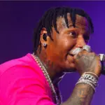 MoneyBagg Yo performing at birthday bash 25. Atlanta^ Georgia USA - JULY 17 2021