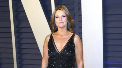 Savannah Guthrie at the 2019 Vanity Fair Oscar Party at The Wallis Annenberg Center for the Performing Arts on February 24^ 2019 in Beverly Hills^ CA