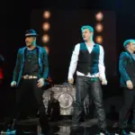 Backstreet Boys Band^ during show at Citibank Hall^ in the city of Rio de Janeiro^ Brazil Rio de Janeiro^ February 25^ 2011