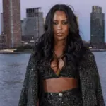 Ciara Miller attends Christian Cowan fashon show during New York Fashion Week SS25 on East Side heliport in New York on September 8^ 2024