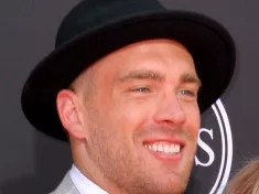 Zach Ertz at the 2018 ESPY Awards at the Microsoft Theatre LA Live LOS ANGELES^ CA