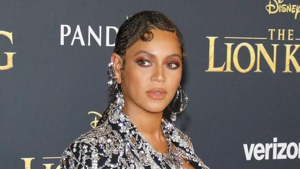 Beyonce at the World premiere of 'The Lion King' held at the Dolby Theatre in Hollywood^ USA on July 9^ 2019.