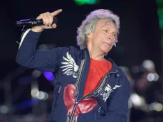 Jon Bon Jovi of the band Bon Jovi at Rock in Rio 2019 in Rio de Janeiro