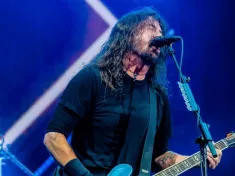 Dave Grohl of Foo Fighters at the Pinkpop Festival^ The Netherlands; June 16 2018.