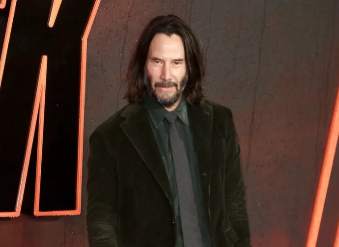 Keanu Reeves attends the "John Wick: Chapter 4" UK Gala Screening at Cineworld Leicester Square in London^ England. London^ United Kingdom - March 06^ 2023