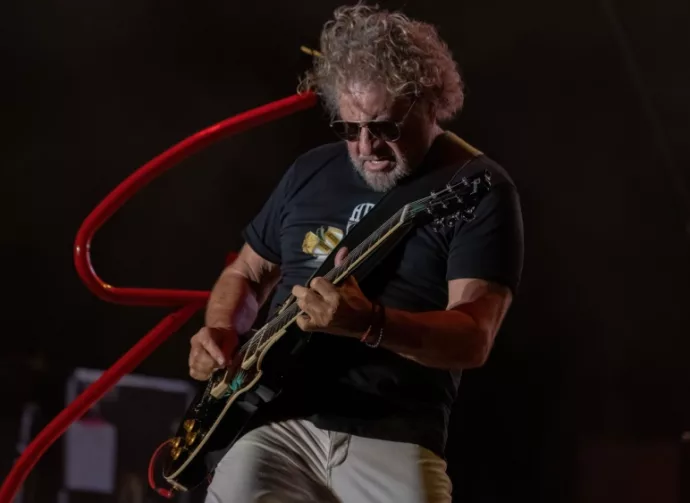 Sammy Hagar and The Circle perform in Memphis. Memphis^ Tennessee USA - 04-29-2022