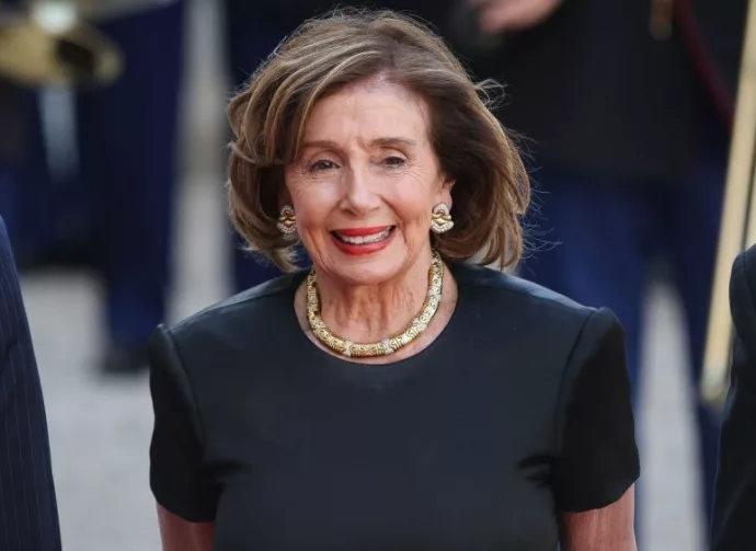 Nancy Pelosi at the State Dinner in honour of Joe Bien and Jill Biden at the Palais de l’Élysée in Paris. Paris^ France^ 08-06-2024.