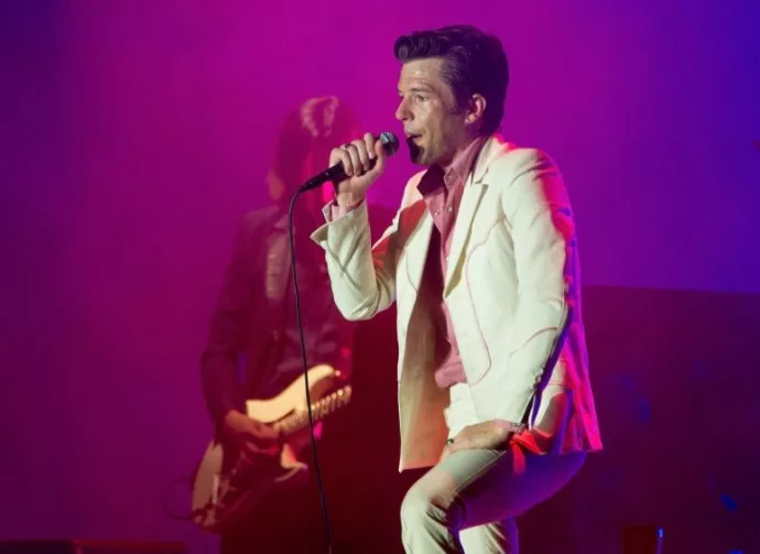 The Killers perform in concert at FIB Festival on July 20^ 2018 in Benicassim^ Spain. BENICASSIM^ SPAIN - JUL 20