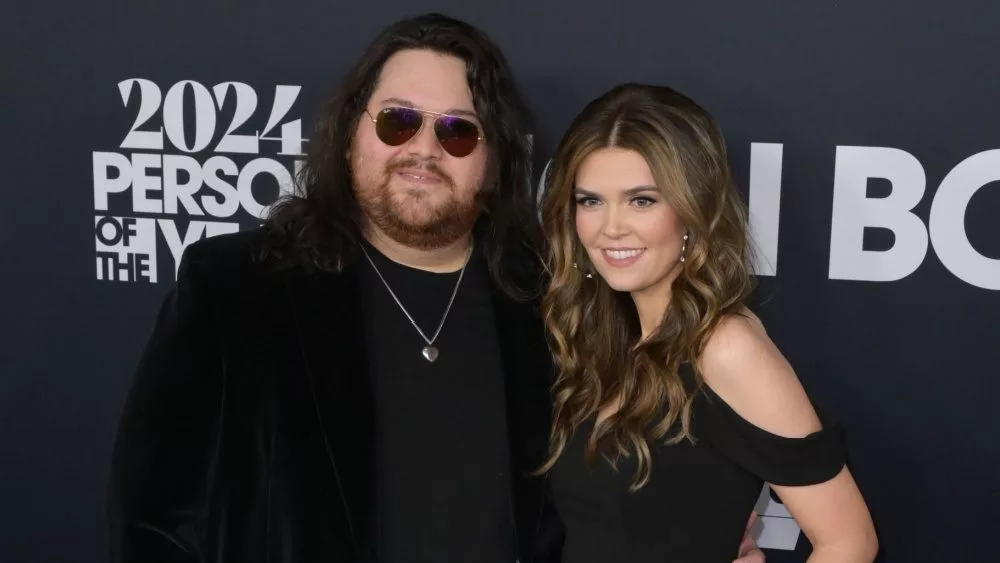 Wolfgang Van Halen and Andraia Allsop at the MusiCares Person of the Year Gala. LOS ANGELES^ USA. February 02^ 2024
