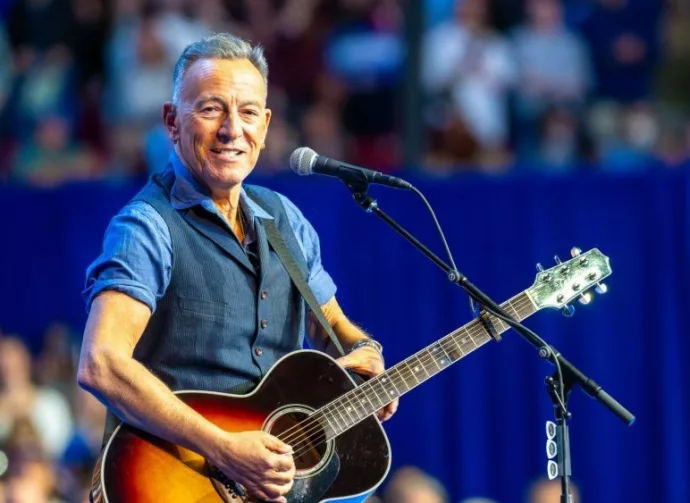 Bruce Springsteen performs on stage at the Liacouras Center in Philadelphia. Philadelphia^ PA USA - October 28^ 2024