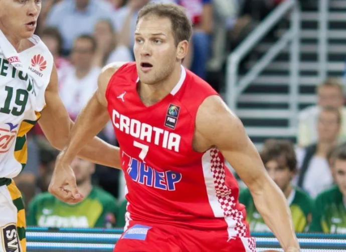 Croatia vs Lithuania. Bojan BOGDANOVIC (7) ZAGREB^ CROATIA - AUGUST 26^ 2014