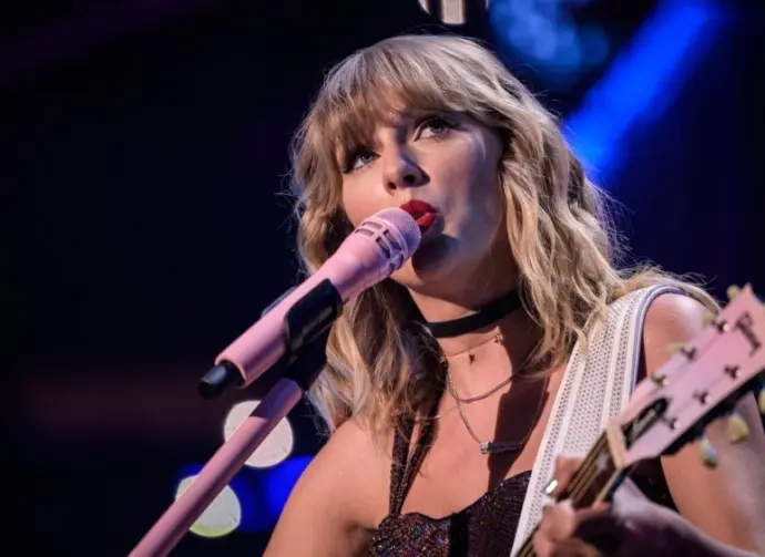 Taylor Swift performs at the 2019 Z100 Jingle Ball at Madison Square Garden. New York^ NY^ USA - December 13^ 2019