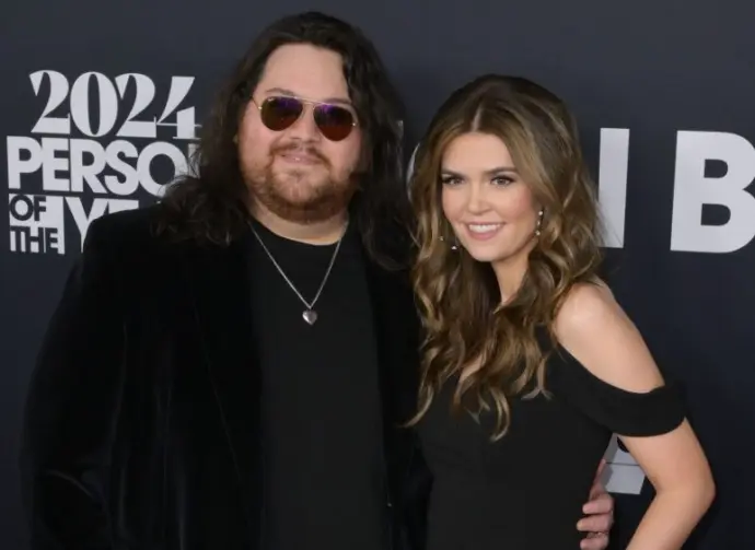Wolfgang Van Halen and wife Andraia Allsop at the MusiCares Person of the Year Gala. LOS ANGELES^ USA. February 02^ 2024