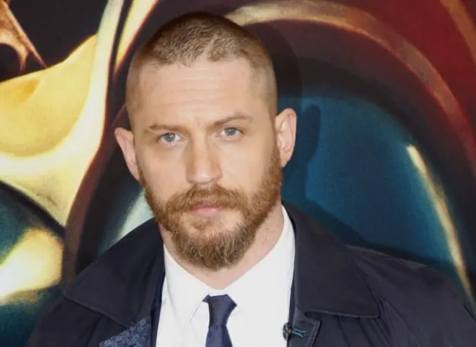 Tom Hardy at the World premiere of 'Mad Max: Fury Road' held at the TCL Chinese Theatre IMAX in Hollywood^ USA on May 7^ 2015.