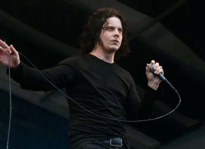 Jack White with the Dead Weather performs on stage at the 2010 New Orleans Jazz and Heritage Festival. New Orleans^ Louisiana - April 30^ 2024