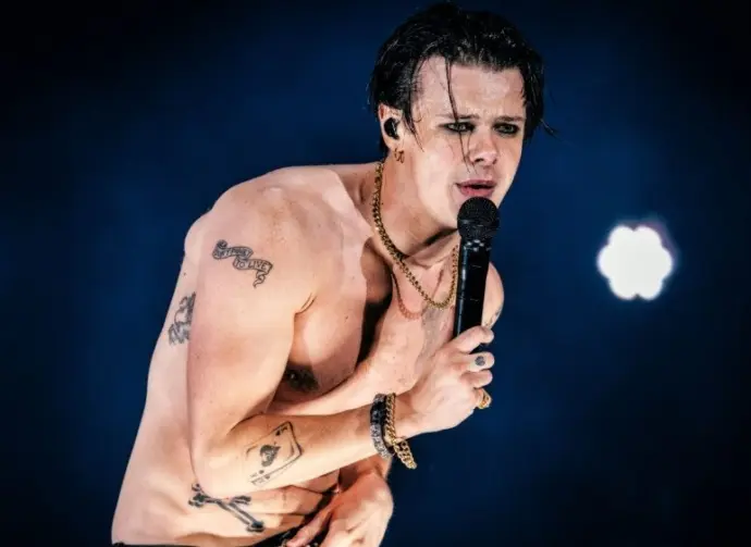 Concert of Yungblud 5 July 2025. Rock Werchter Festival