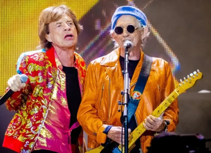 Concert of The Rolling Stones. Johan Cruijff ArenA Amsterdam^ The Netherlands. July 7^ 2022.