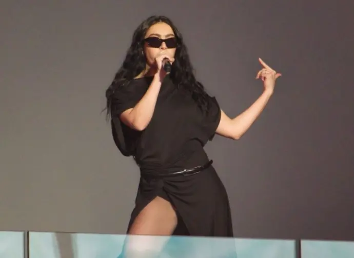 Charli XCX performed a surprise concert in Times Square. New York^ NY USA - November 18^ 2024