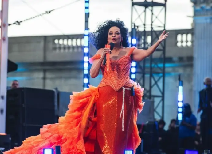 Diana Ross in concert at The Michigan Central Station Detroit^ Michigan June 6 2024