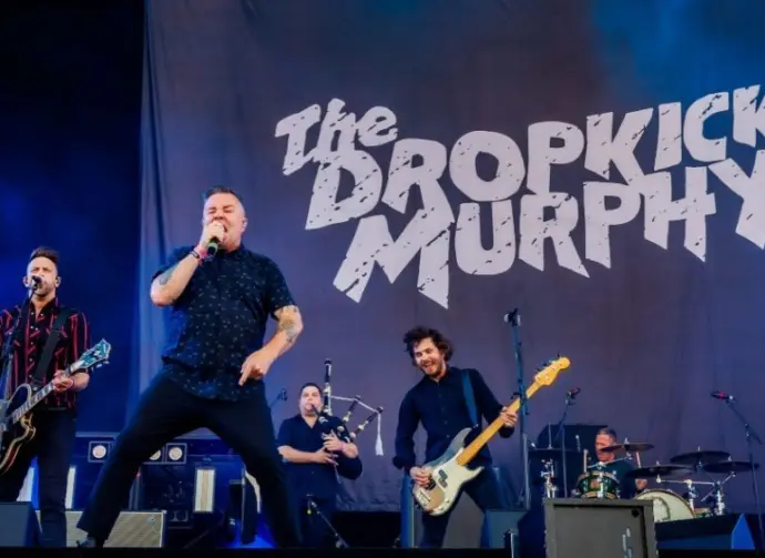 Concert of Dropkick Murphy's July 4 2024. Rock Werchter Festival^ Belgium