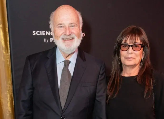 Rob Reiner and Michele Singer Reiner attend New York Stem Cell Foundation Gala and Science Fair at Jazz at Lincoln Center on October 10^ 2023