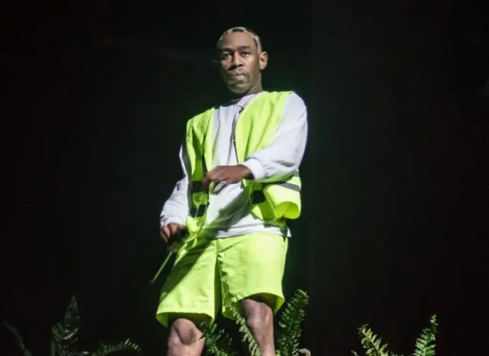 Tyler^ the Creator in concert at The Armory in San Francisco^ CA SAN FRANCISO^ CA - JANUARY 29^ 2018
