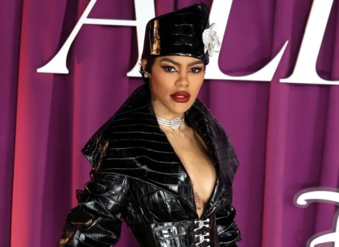 Teyana Taylor attends the All's Fair London Premiere at Odeon Luxe Leicester Square. London^ United Kingdom - October 22^ 2025