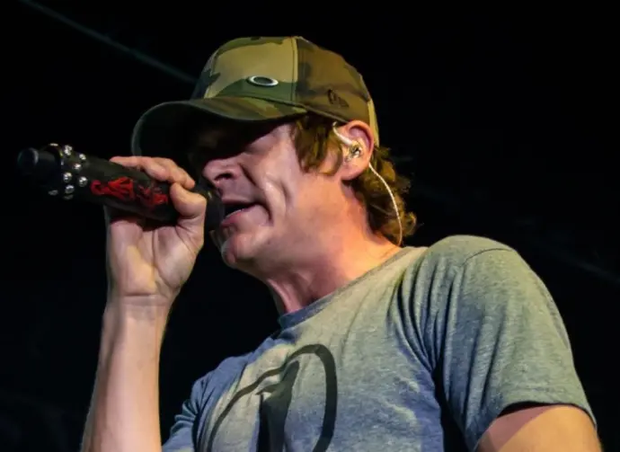 Brad Arnold Lead singer from 3 Doors Down^ Live at Manchester Academy UK^ November 5th 2016