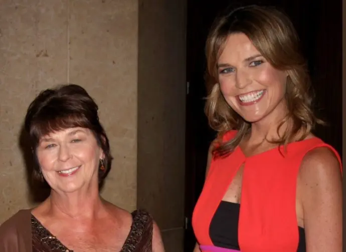 Savannah Guthrie^ with her mother Nancy Guthrie^ arrives at the 37th Annual Gracie Awards Gala at Beverly Hilton Hotel on May 22^ 2012 in Beverly Hllls^ CA